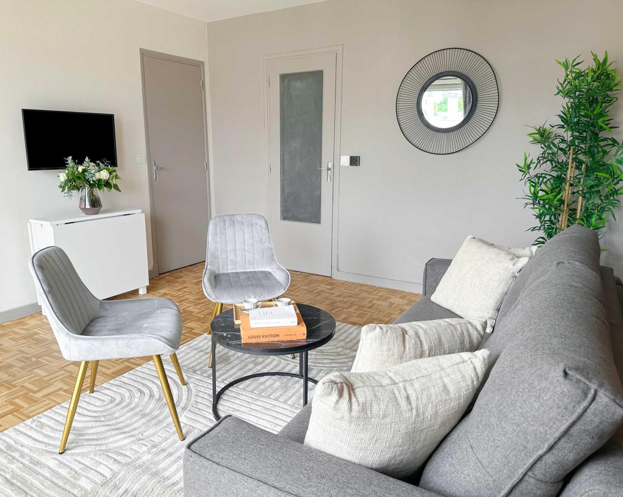 Brand-New Studio With Eiffel Tower View Paris Exterior photo